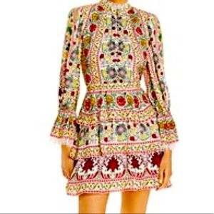 Alice + Olivia tiered mini dress